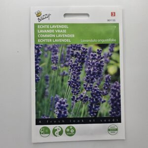 Семена лаванды обыкновенной вид спереди упаковки